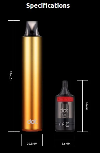 DotMod Switch R Pod elektronická cigareta 1000mAh Forest Green 1 ks