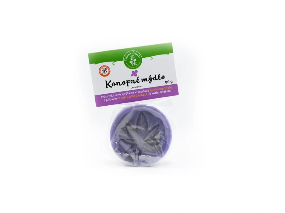 Konopné mýdlo Levandule 80 g