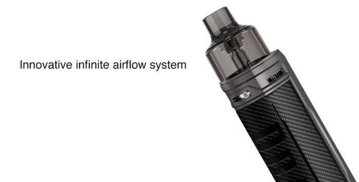 VOOPOO Drag S Mod Pod 60W grip 2500mAh Carbon Fiber