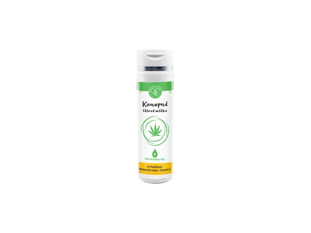Konopné tělové mléko 200ml
