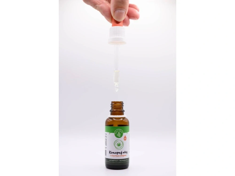 Konopný & tea tree olej 30ml