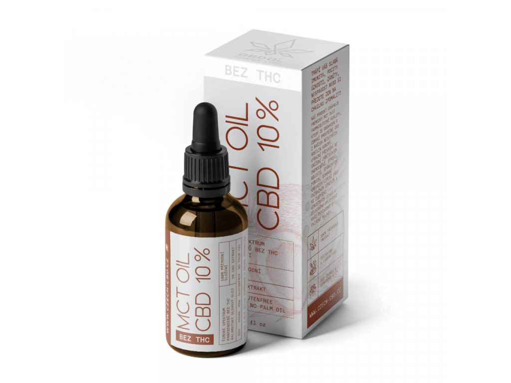 CBD Kokosový olej 10%, 10ml