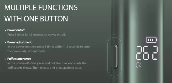 Joyetech EVIO M PRO elektronická cigareta 1100mAh Green