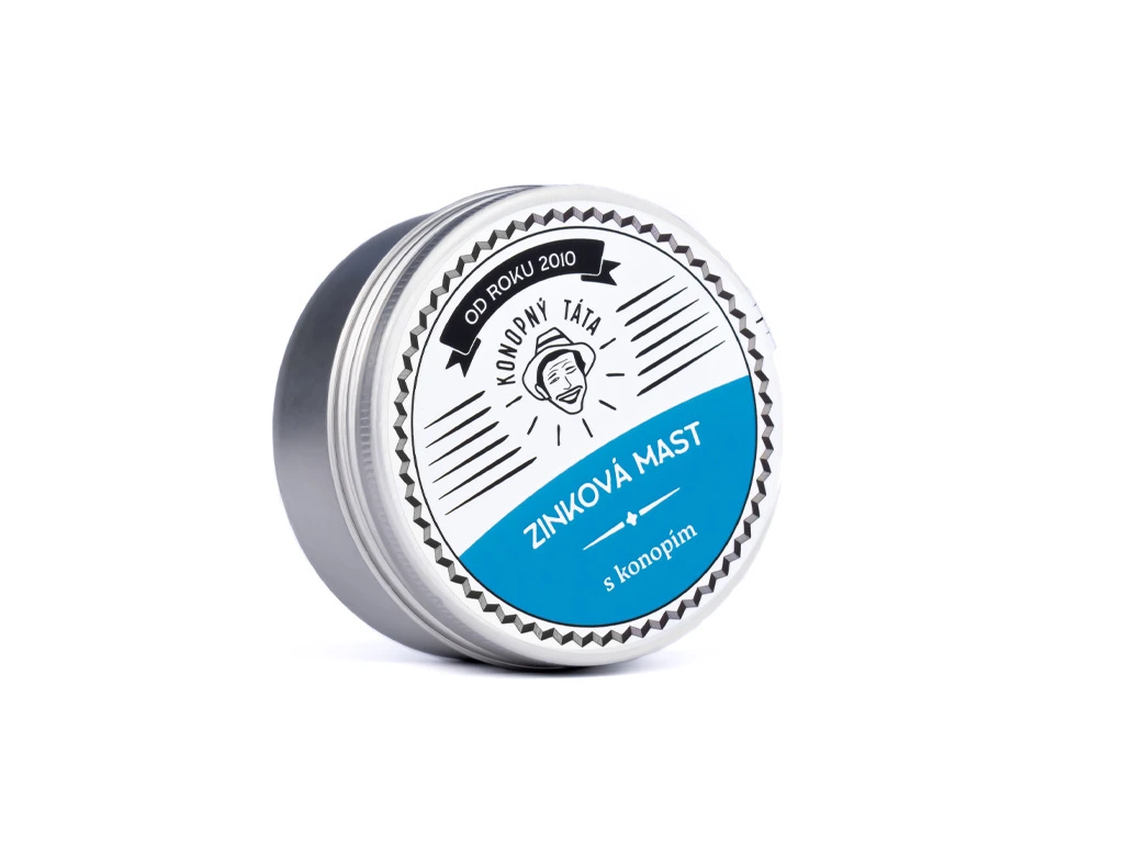 Zinková mast s konopím 15 ml