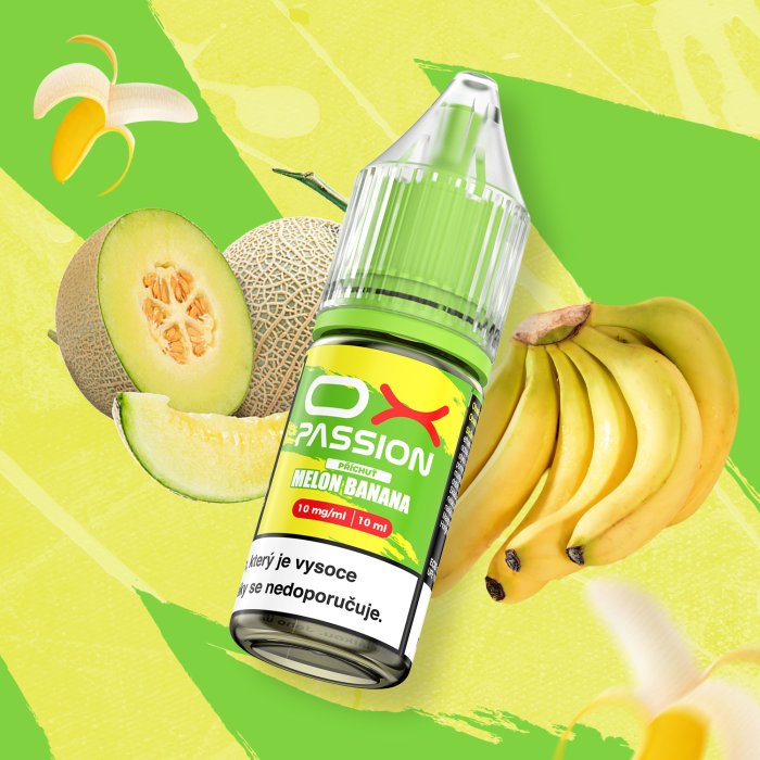 Liquid OXVA OX PASSION Salts Melon Banana 10ml - 10mg
