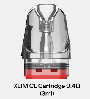 OXVA Xlim CL/V3 Pod Top Fill cartridge 0,4ohm 2ml 3Pack