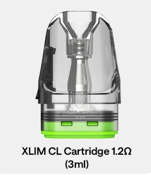 OXVA Xlim CL/V3 Pod Top Fill cartridge 1,2ohm 2ml 3Pack