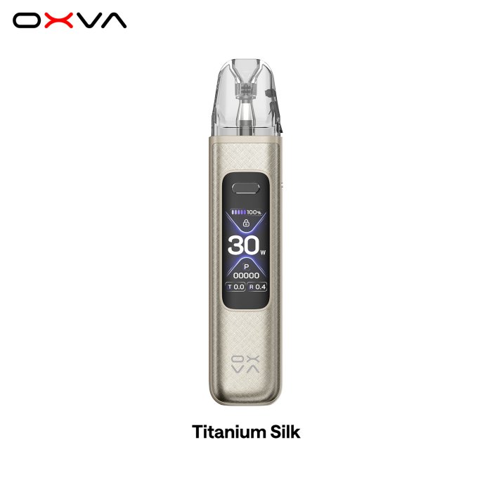OXVA Xlim Pro 3 elektronická cigareta 1500mAh Titanium Silk