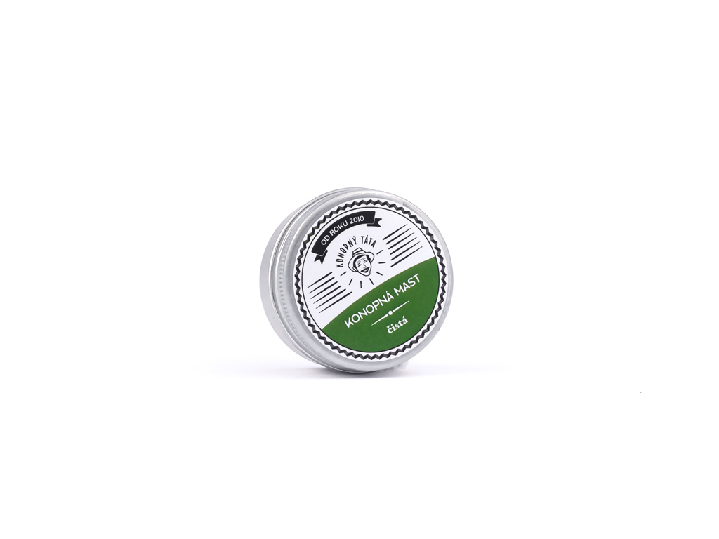 Cestovní konopná mast čistá 15 ml