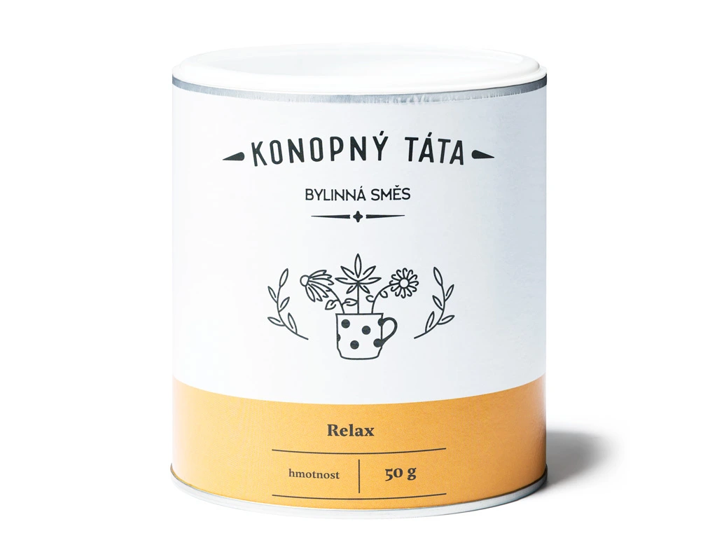 Konopný čaj Relax