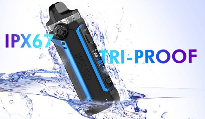 Smoktech IPX 80 grip Full Kit 3000mAh Fluid 7color