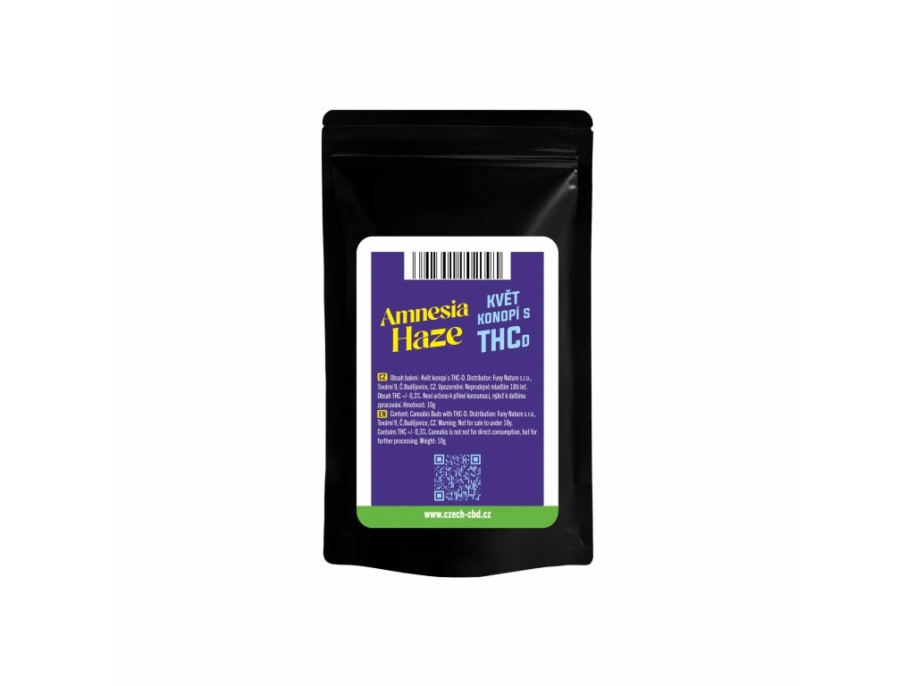 THC-D Amnesia květ konopí