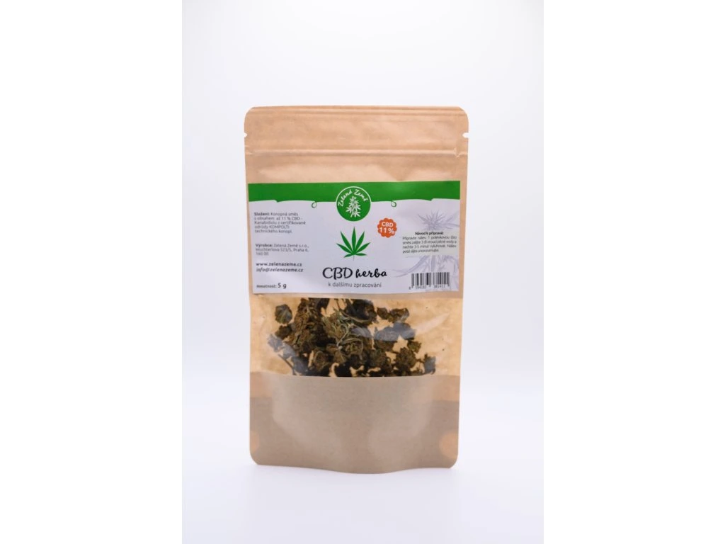 CBD herba 8% k dalšímu zpracování 5g