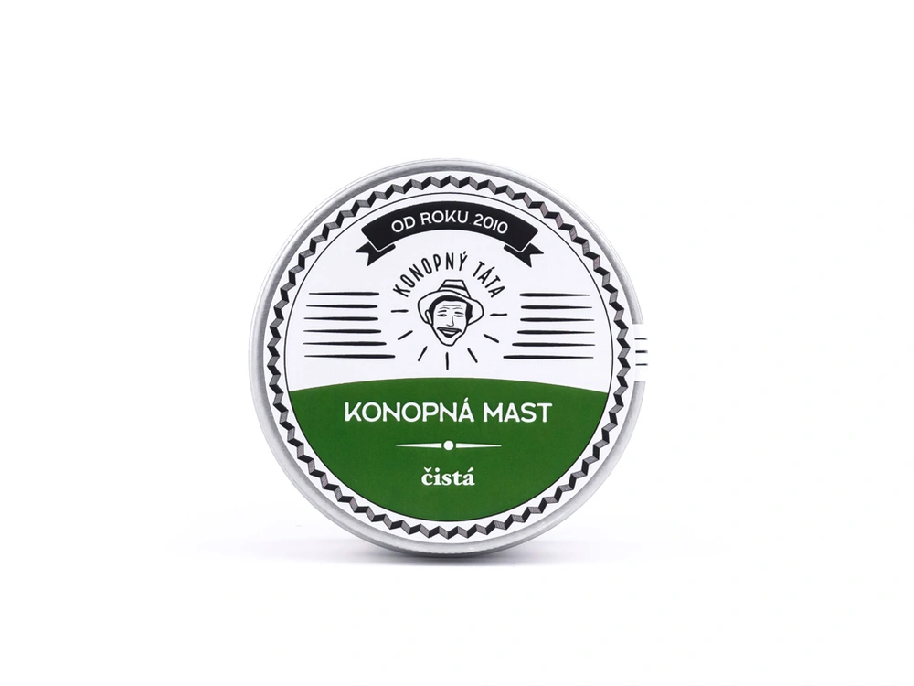 Velká Konopná mast čistá 200ml