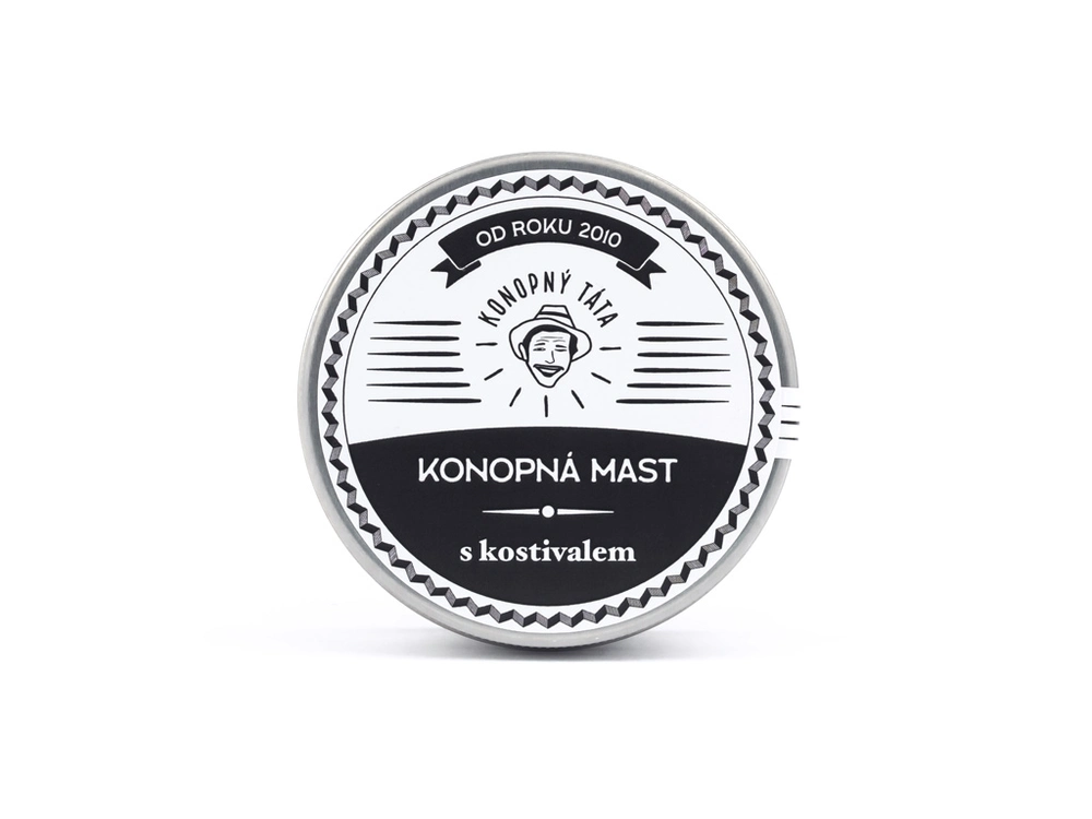 Velká Konopná mast s kostivalem 200ml
