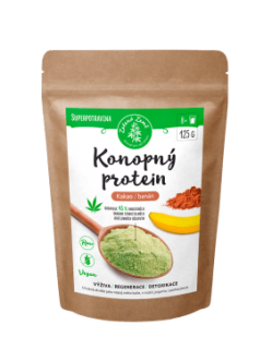 Konopný protein - kakao s banánem 125g
