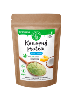 Konopný protein - kokos s ananasem 125g