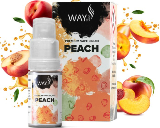 Liquid WAY to Vape Peach 10ml-0mg 