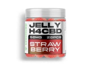 Jelly H4CBD 50mg Jahoda 20ks