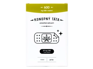 CBD náplasti 600 mg