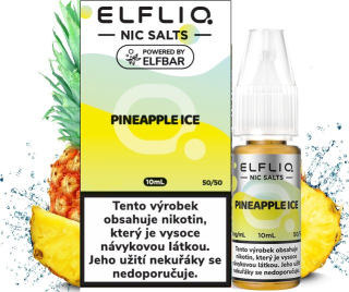 Liquid ELFLIQ Nic SALT Pineapple Ice 10ml - 10mg