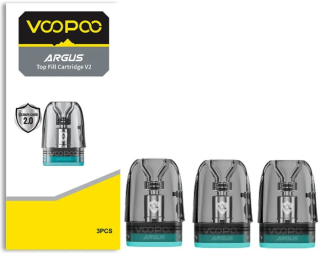 VOOPOO ARGUS Top Fill cartridge V2 0,7ohm 2ml 3Pack